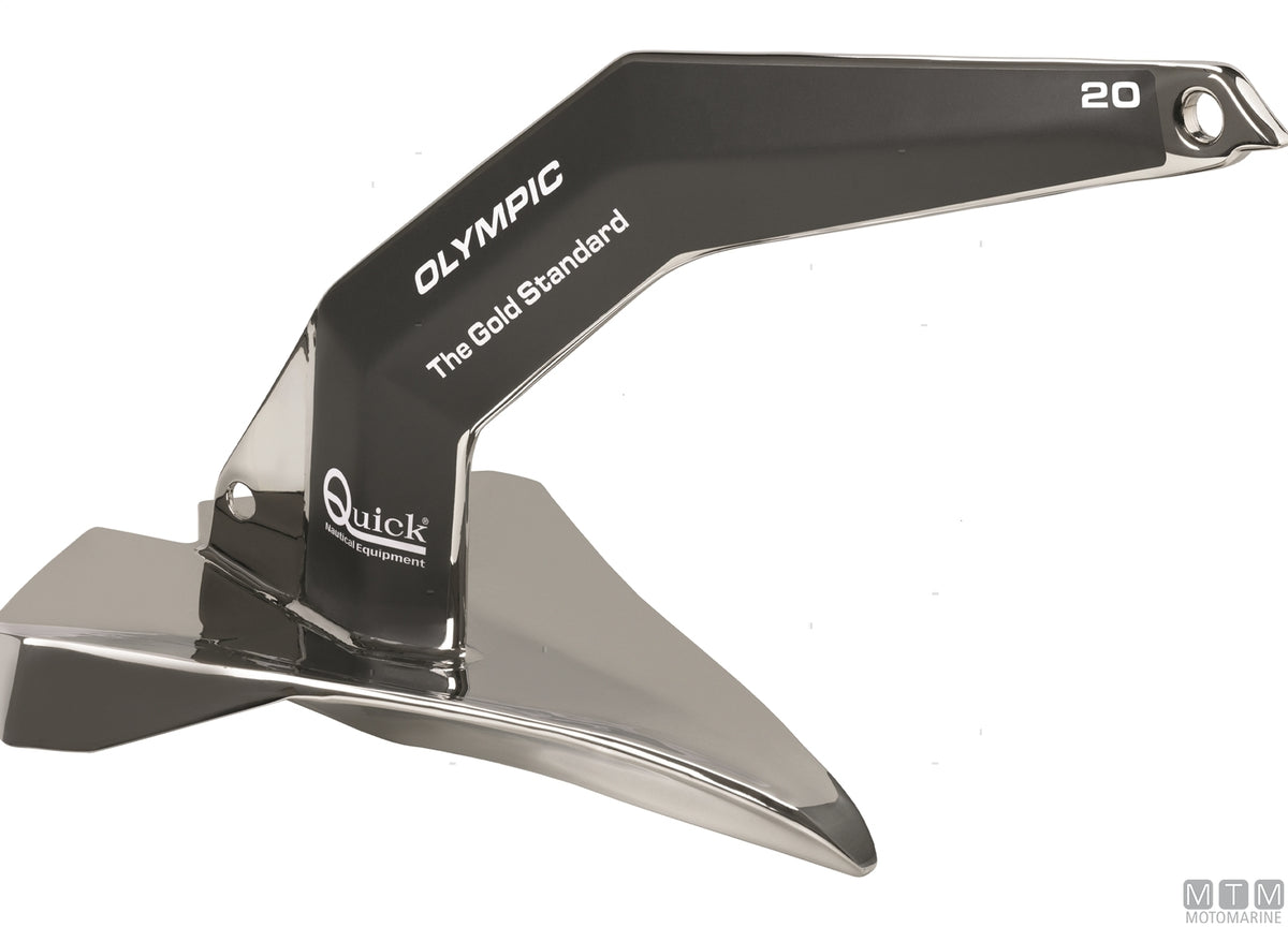 Olympic anchor 7 kg stainless steel 316 - original photo Motomarine Srl