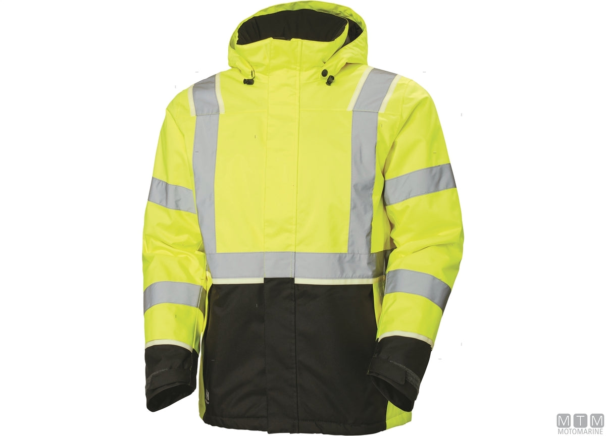 H/H WW UC-ME Winter Jacket 369 hi-vis yellow L - original photo Motomarine Srl
