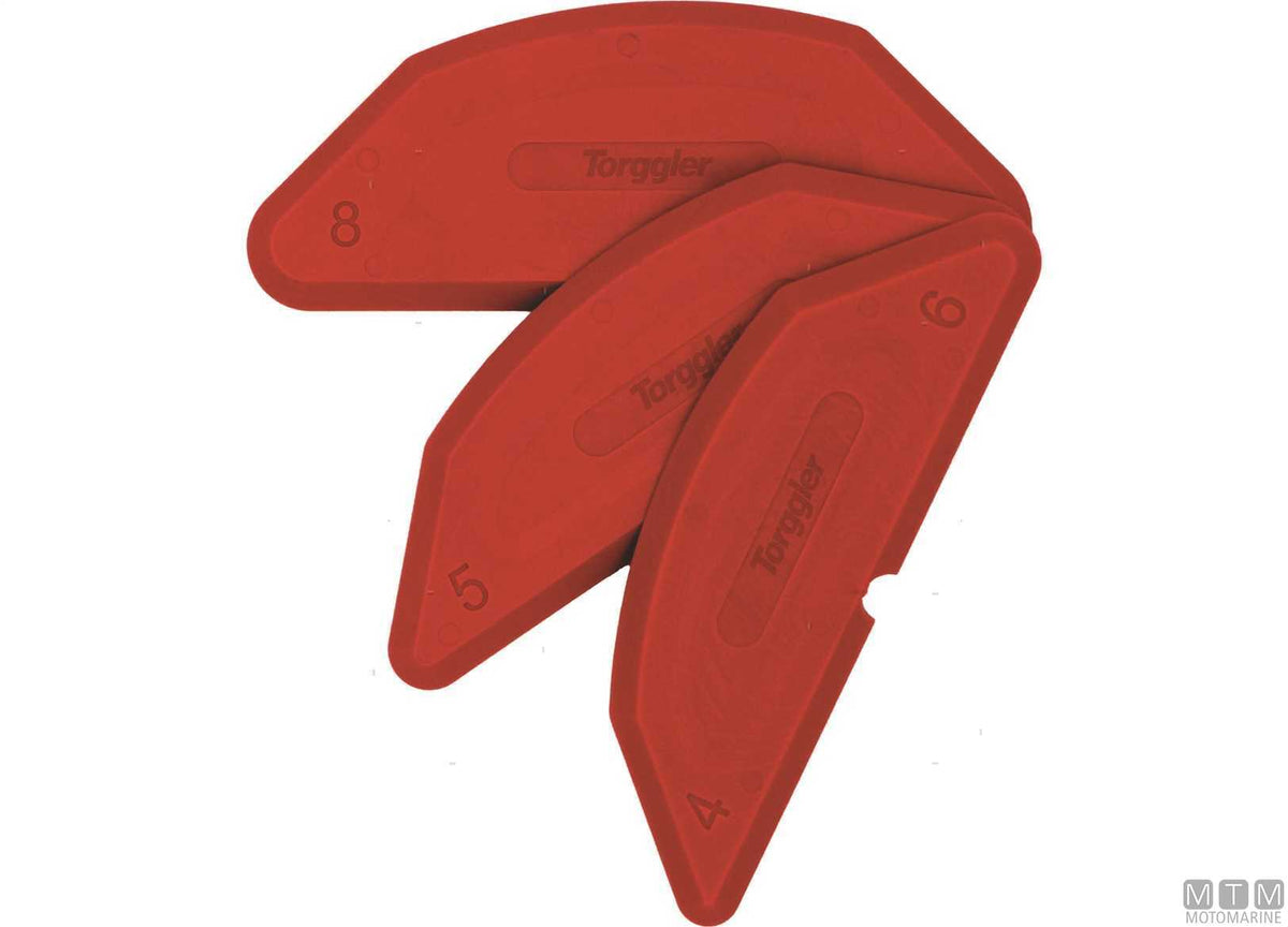 Torggler square spatulas - original photo Motomarine Srl
