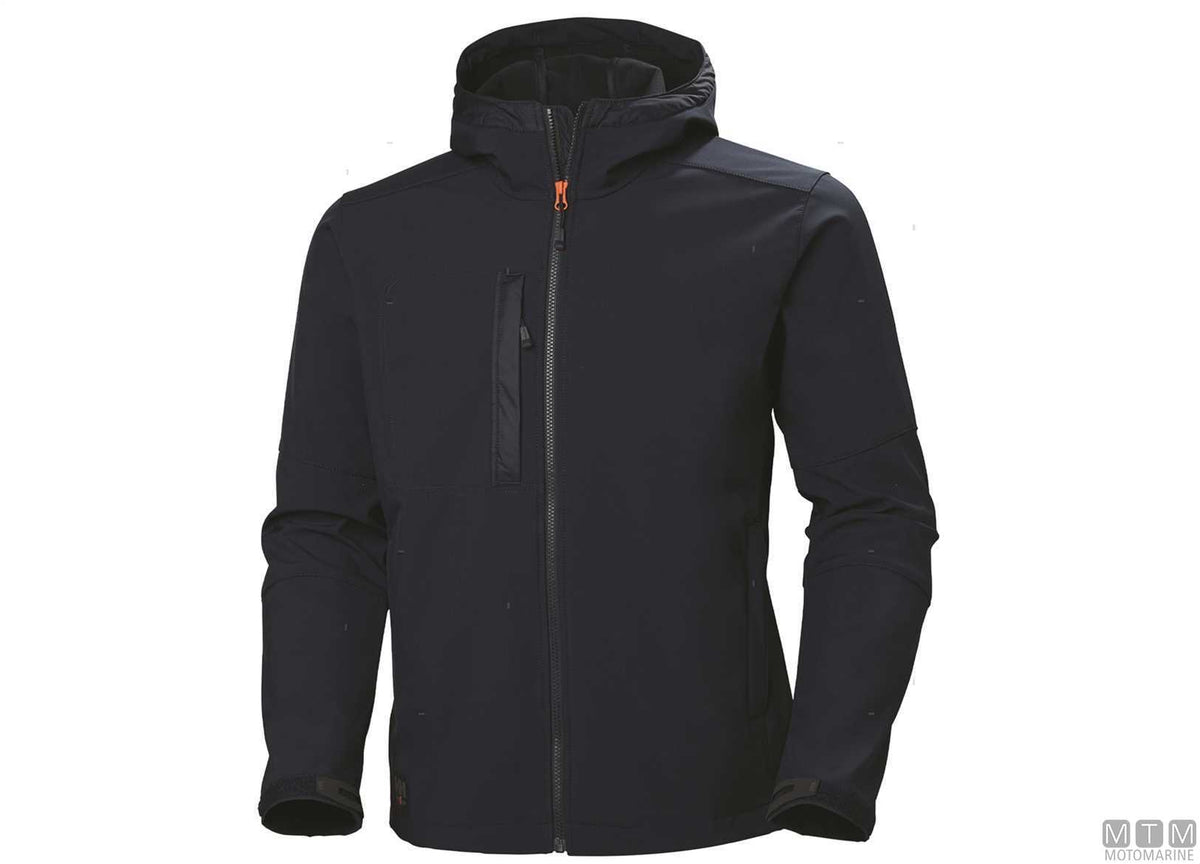 H/H Kensington Softshell Hooded Jacket 590 navy L - original photo Motomarine Srl