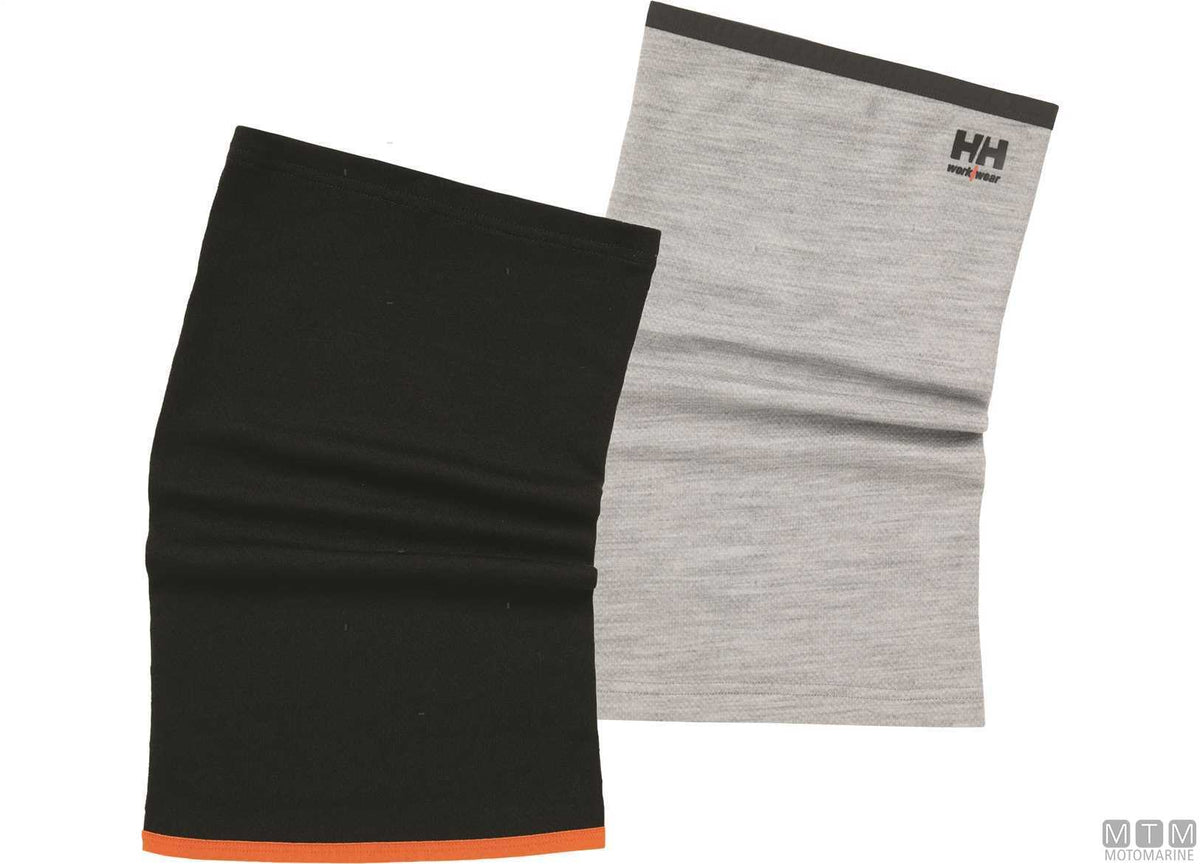 H/H Lifa Merino Wool Neck Gaiter 990 black - original photo Motomarine Srl