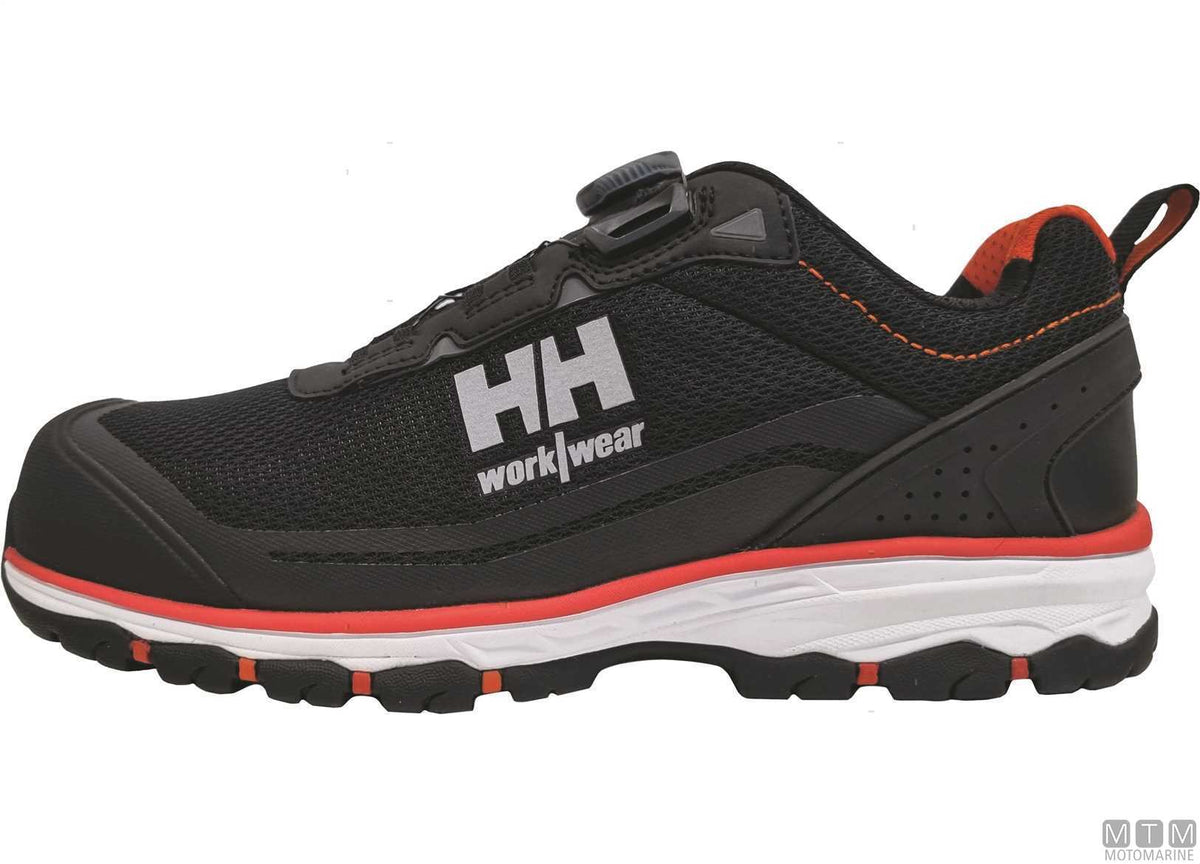 Boa H/H WW Chelsea 992 black/orange safety shoes 43 - original photo Motomarine Srl