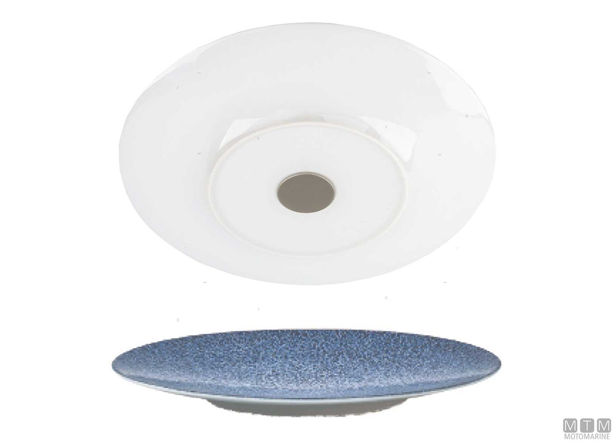 Silwy set of 2 magnetic porcelain dessert plates Ocean - original photo Motomarine Srl
