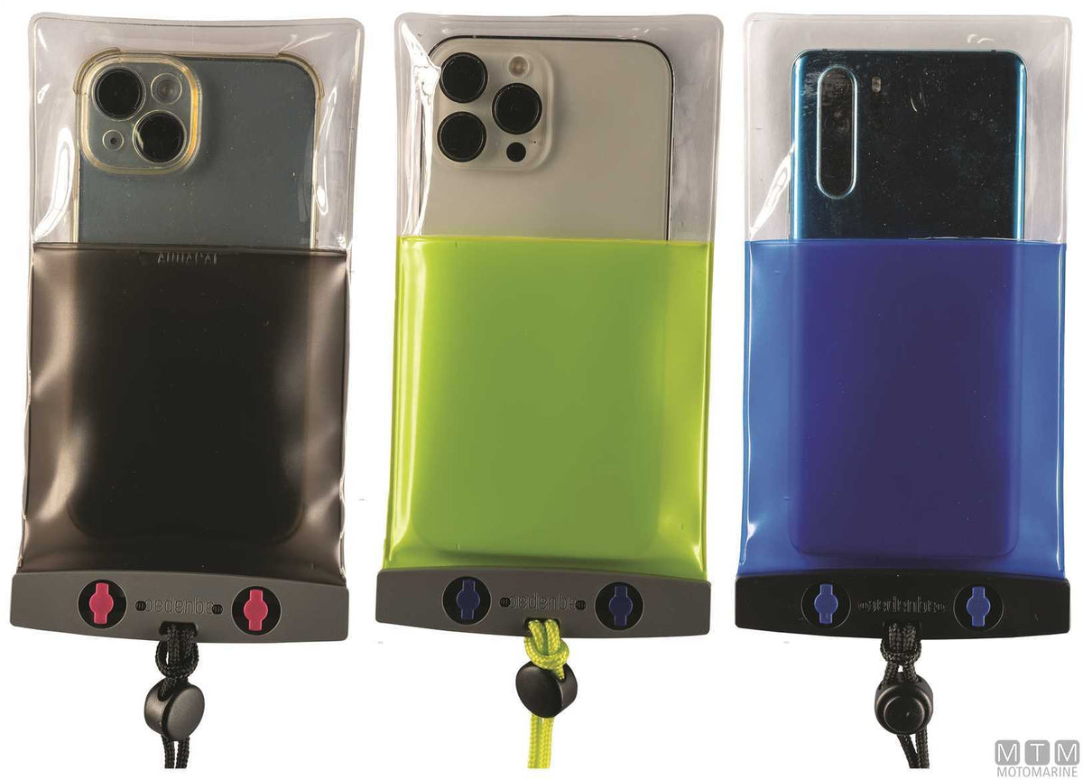 Aquapac phone waterproof case Compact Plus grey - original photo Motomarine Srl