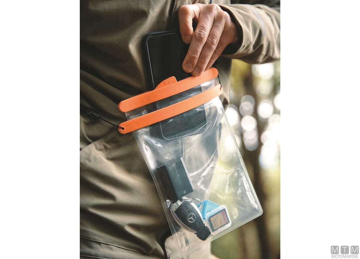 Fidlock Dry Bag Maxi blue waterproof case - original photo Motomarine Srl