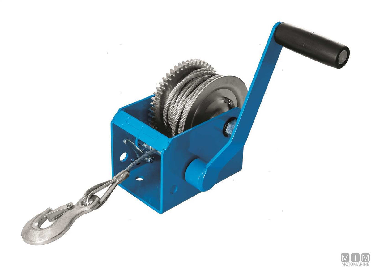 Bada HW manual trailer winch pull 900 kg - original photo Motomarine Srl