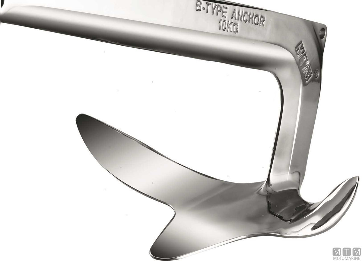 Bruce MTM anchor 15 kg stainless steel 316 - original photo Motomarine Srl