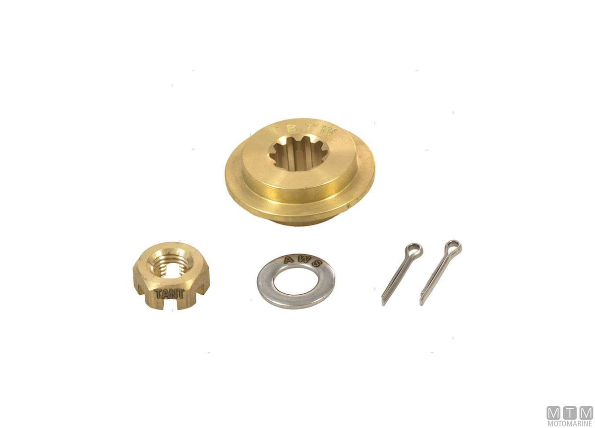 Propeller mounting kit Tohatsu 10 teeth 25-30 HP - original photo Motomarine Srl