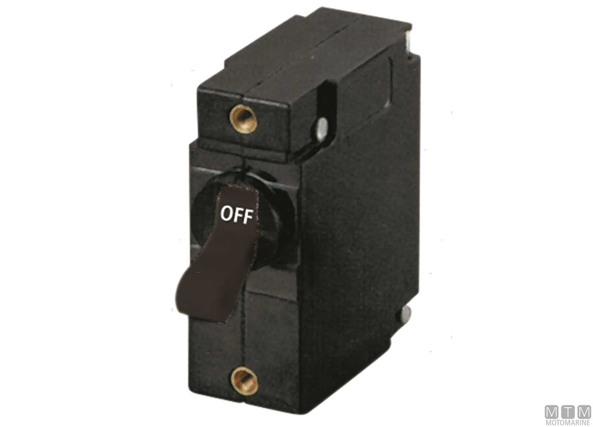 Resettable magnetic circuit breaker AA021 5 A - original photo Motomarine Srl