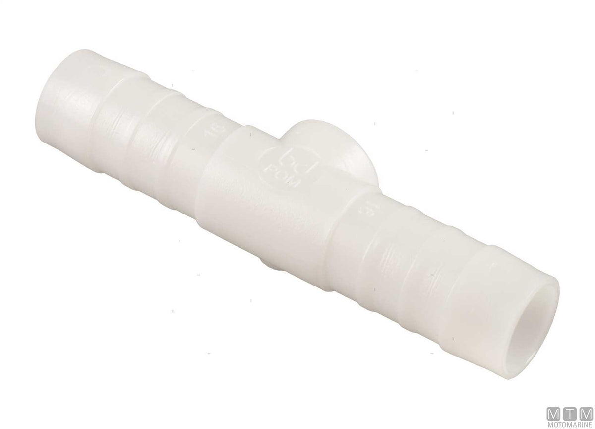 In-line connector Ø10 mm POM resin - original photo Motomarine Srl
