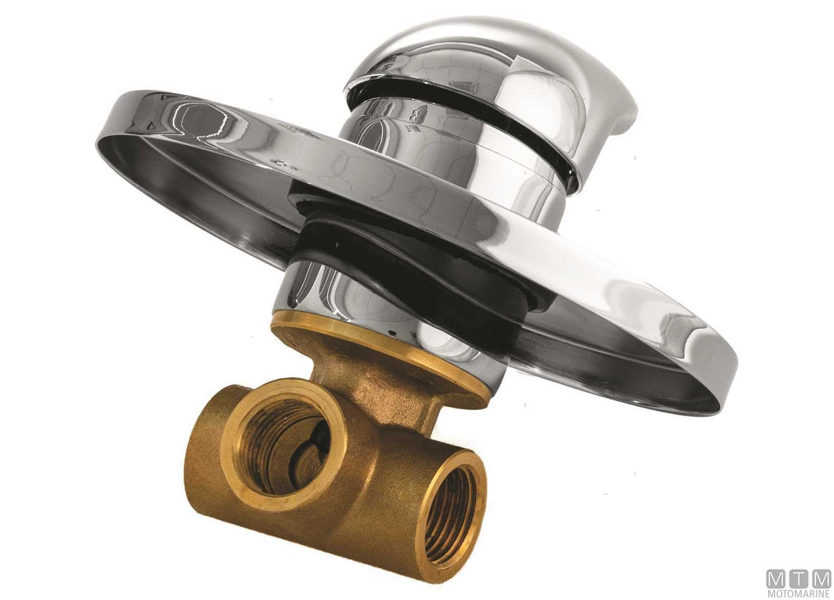 Uno Wand wall-mounted mixer tap - original photo Motomarine Srl