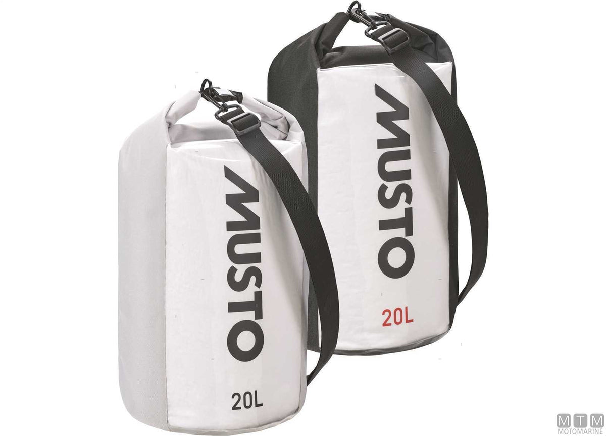 Musto Evo Dry Tube Bag 813 Platinum 20 L - original photo Motomarine Srl