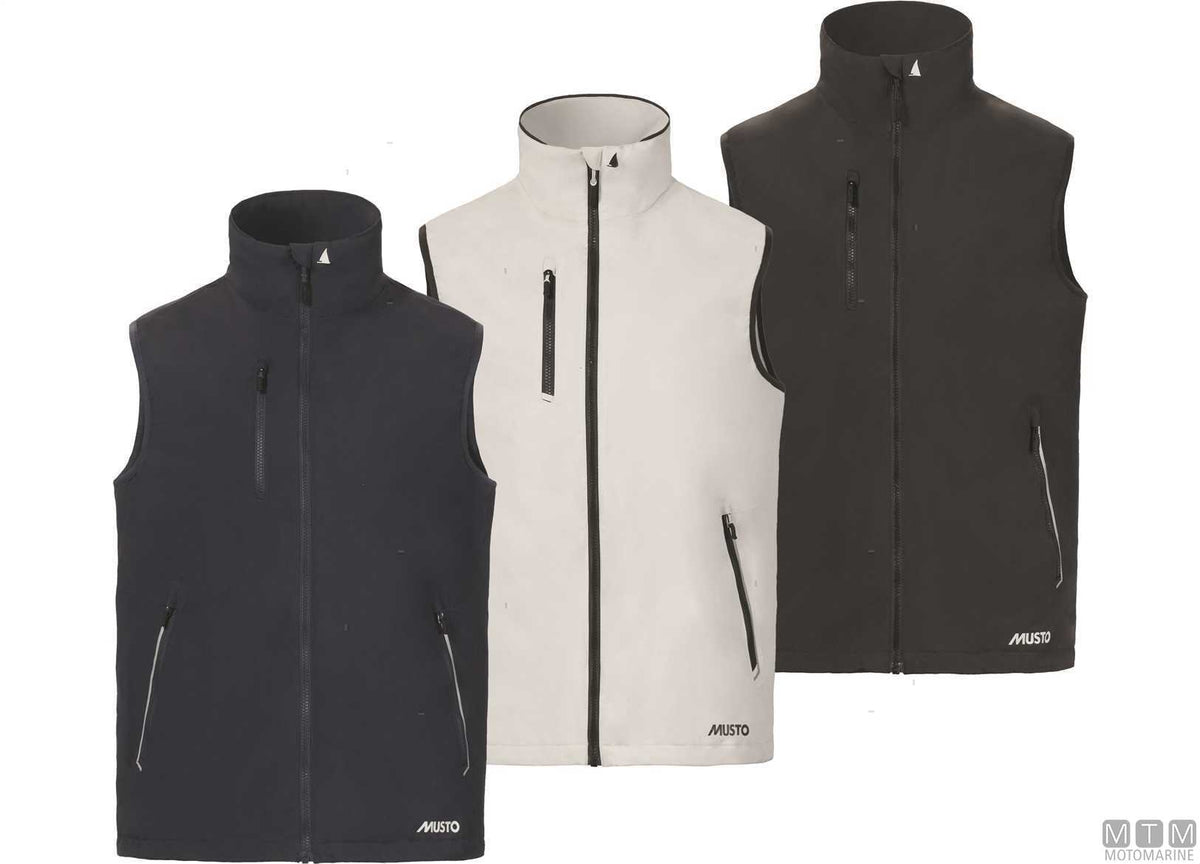 Musto Sardinia Gilet 813 Platinum 2XL - original photo Motomarine Srl