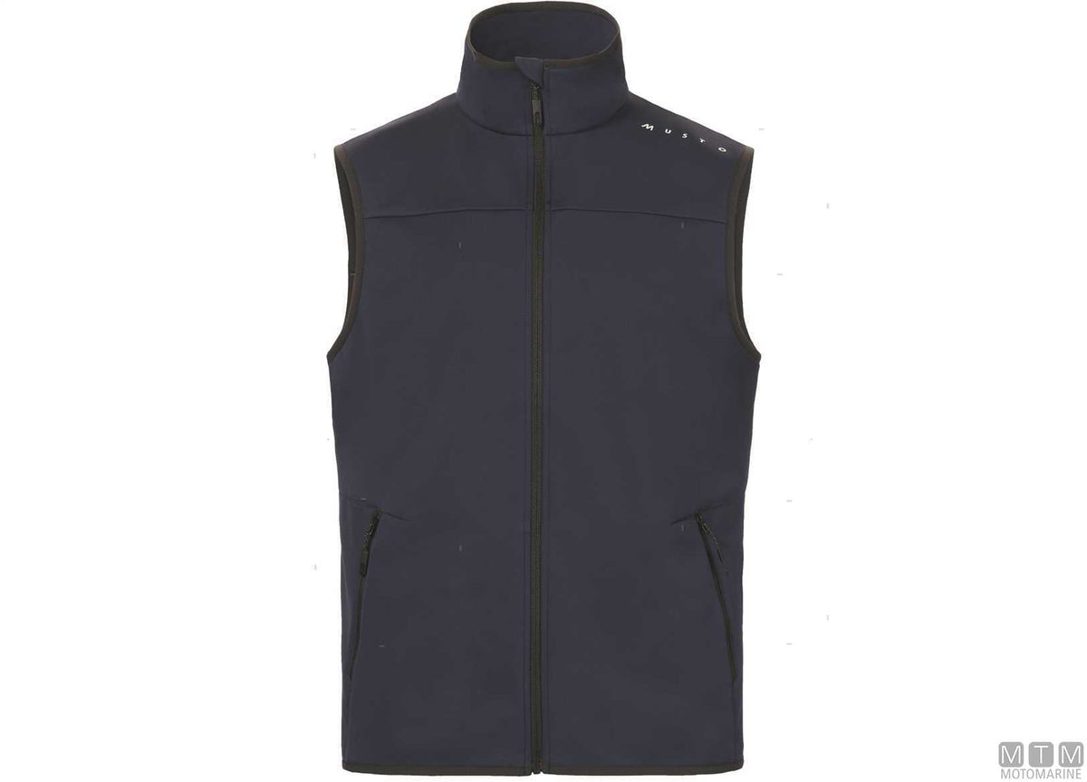 Vest Musto Evo Crew Softshell 813 Platinum XL - original photo Motomarine Srl
