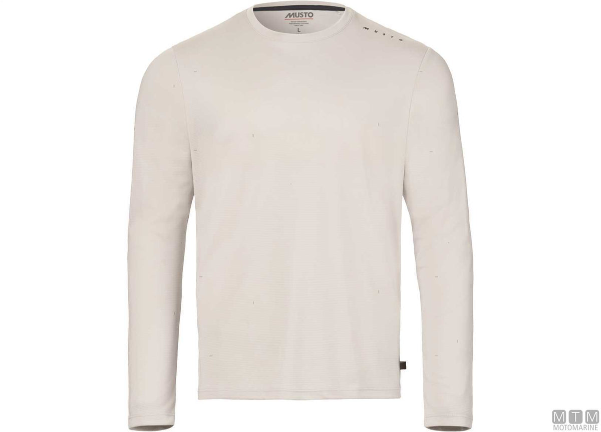 Shirt Musto Crew Sunblock 002 White XL - original photo Motomarine Srl