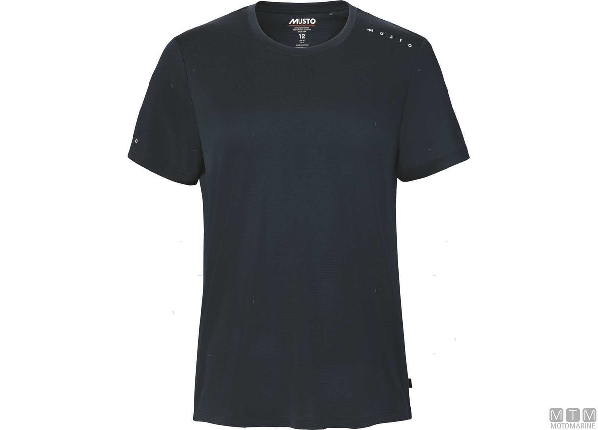 Musto Crew Sunblock Women's T-shirt 002 white L - original photo Motomarine Srl