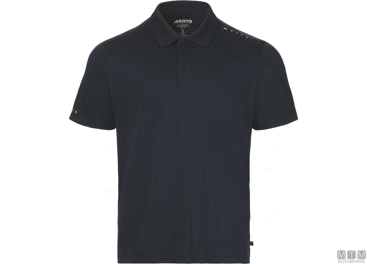 Musto Crew Sunblock Polo 813 platinum M - original photo Motomarine Srl