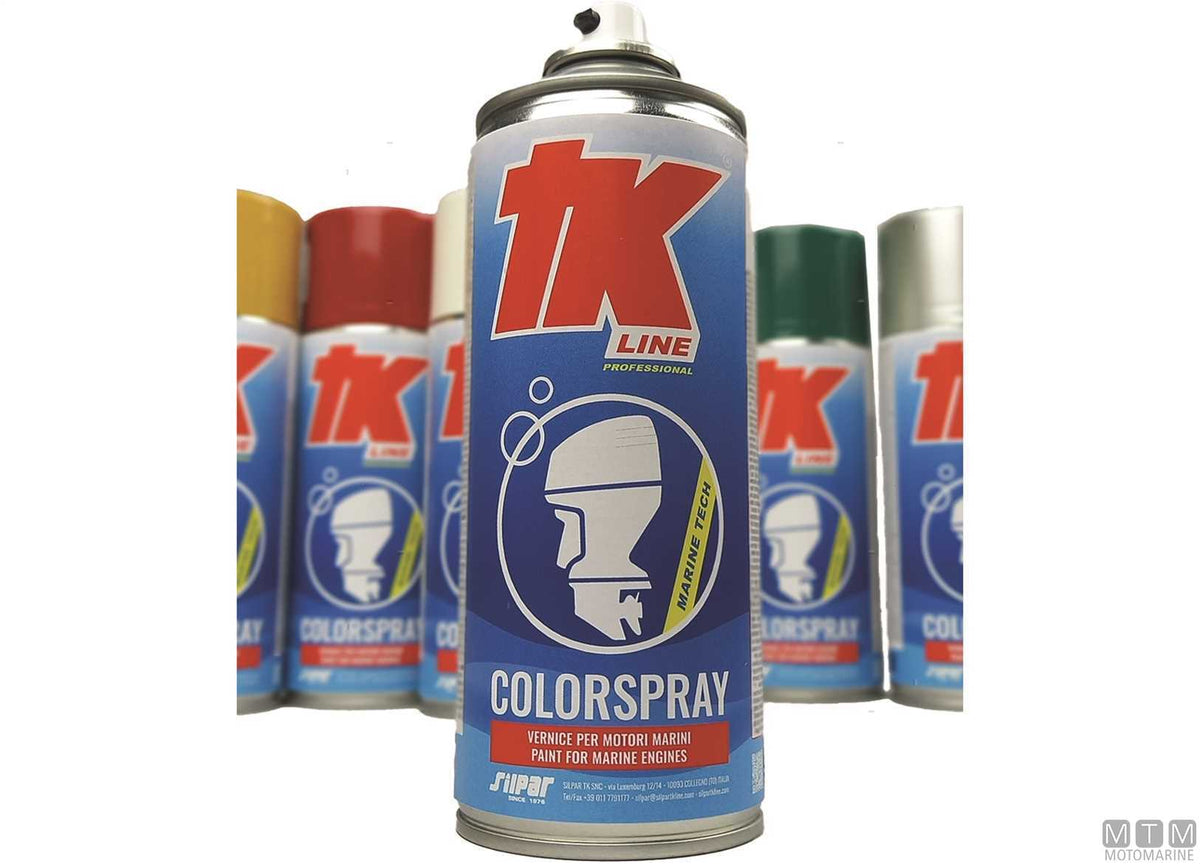 Spray paint TK for engines Solé Blue - original photo Motomarine Srl