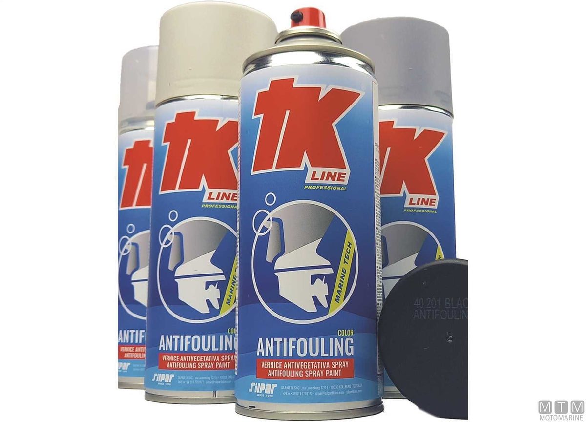 TK Antifouling spray white 400 ml - original photo Motomarine Srl