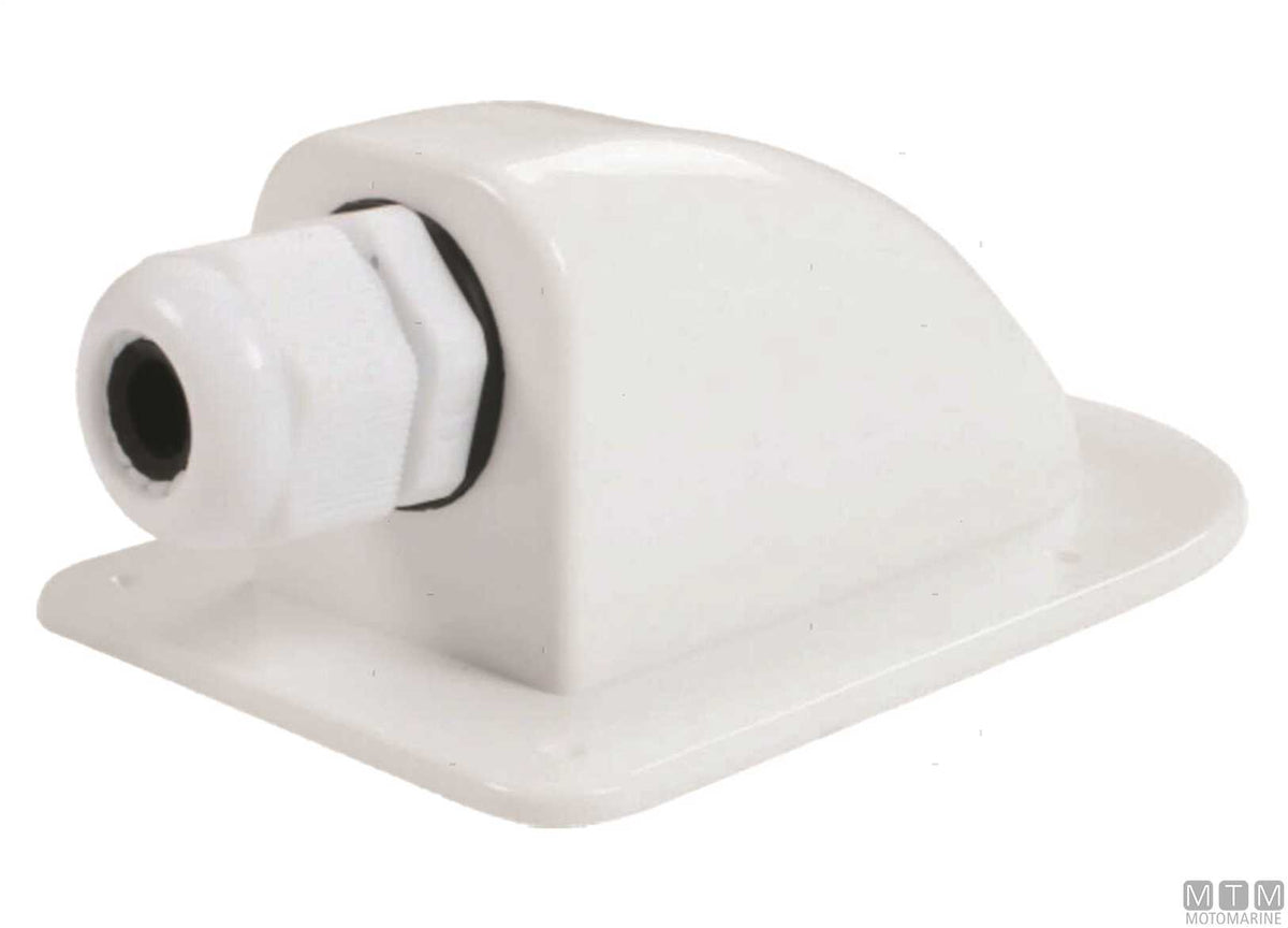 Double top mount fairlead black - original photo Motomarine Srl
