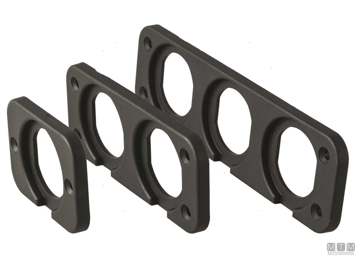 Socket panel frame, 1 position - original photo Motomarine Srl