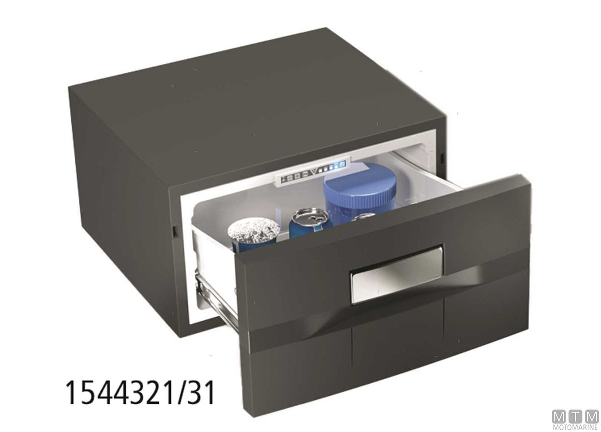 Drawer fridge 20 L VF D20A white, external compressor - original photo Motomarine Srl