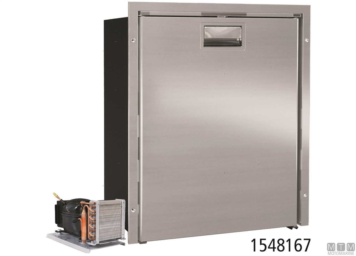 VF C42LX 42 L fridge, stainless steel, external compressor - original photo Motomarine Srl