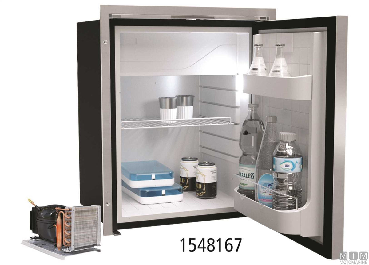 VF C130LX 130 L fridge, stainless steel, internal compressor - original photo Motomarine Srl