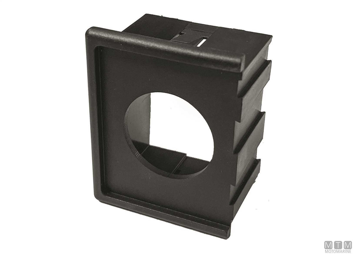 Side flush-mount socket panel frame - original photo Motomarine Srl