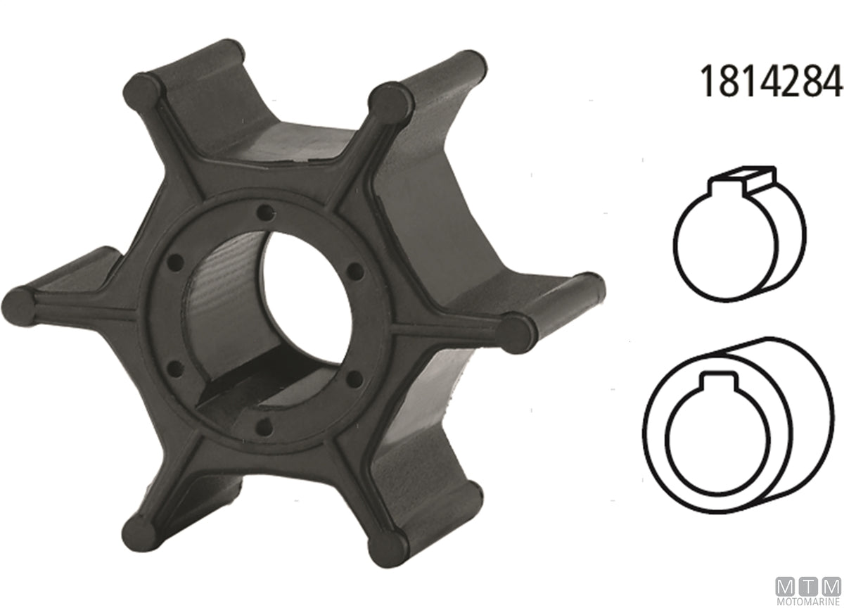 Impeller MTM - OEM Suzuki 17461-939001/02/03 - original photo Motomarine Srl