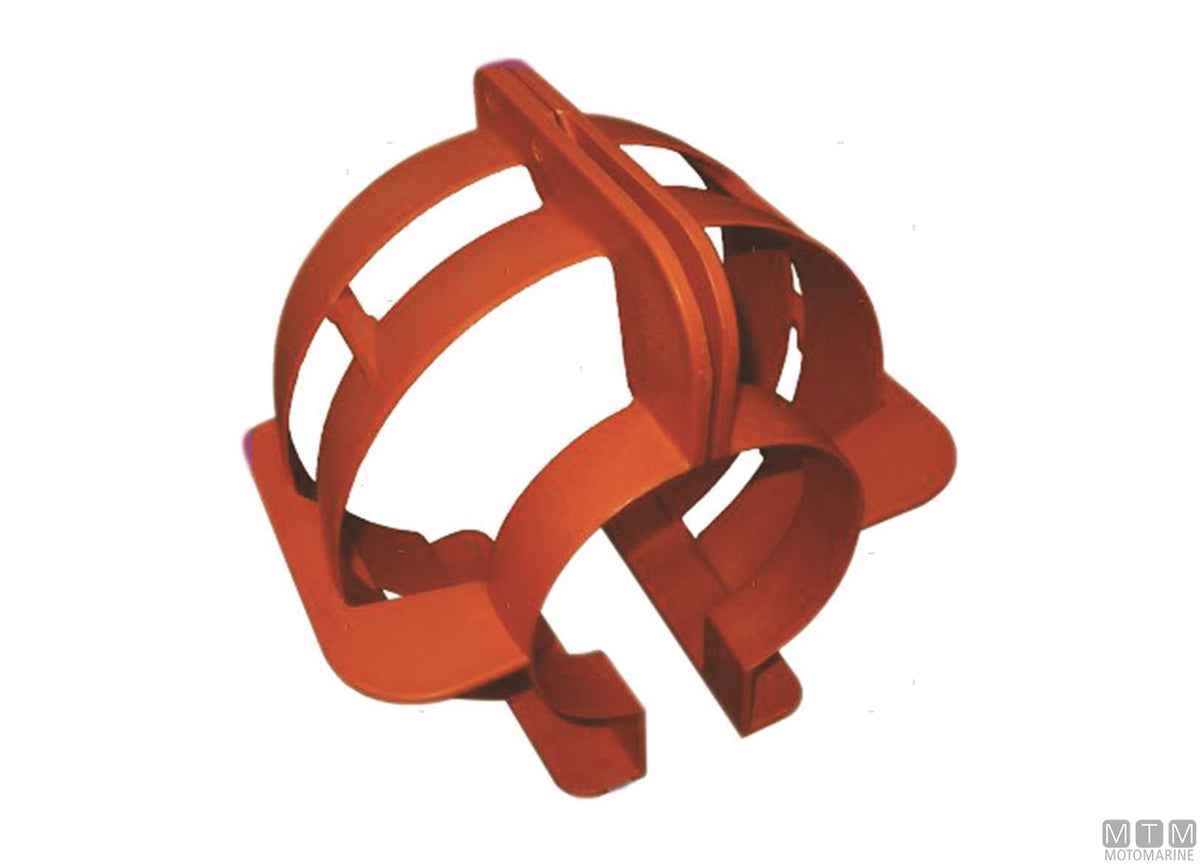 Propeller guard cage W11 for 25-35 HP engines - original photo Motomarine Srl