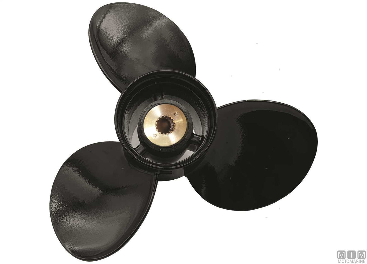Alice propeller for Mercury 4 blades aluminum 13.8x10 - original photo Motomarine Srl
