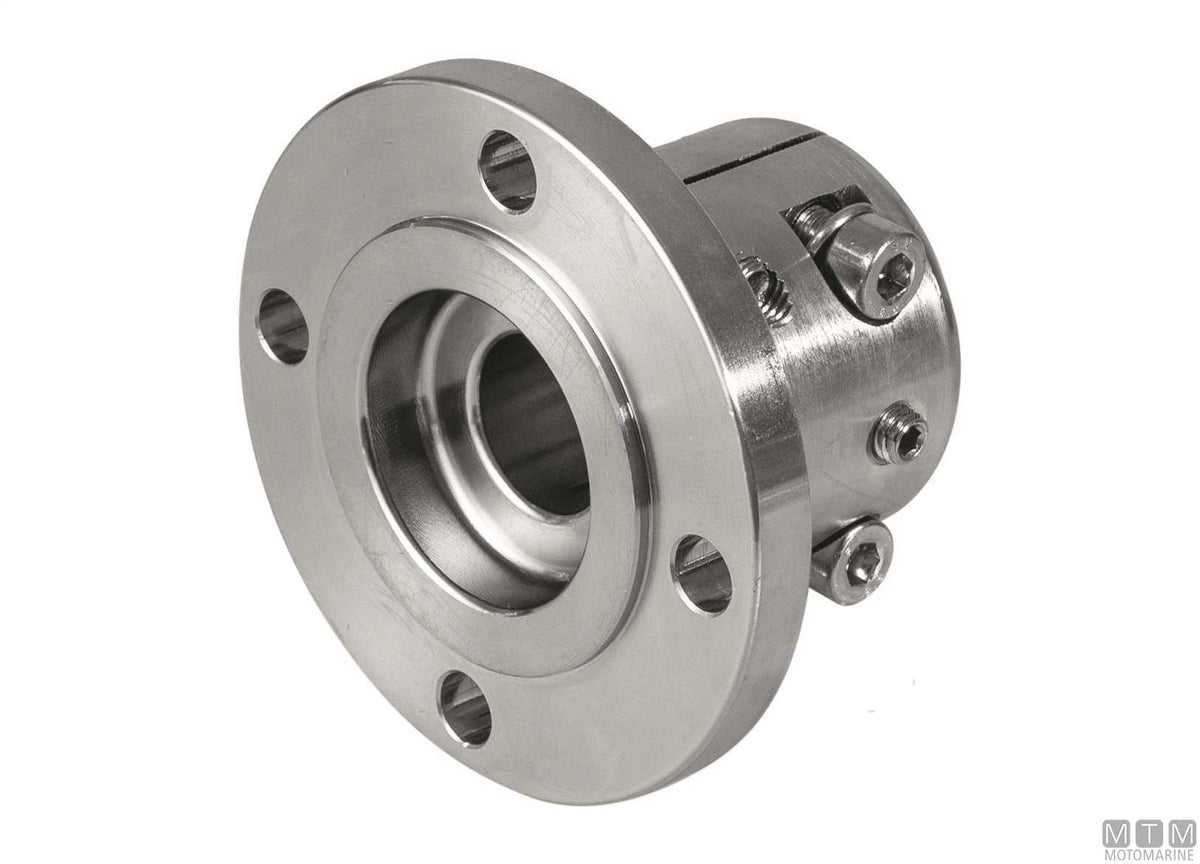 C45 coupling flange for Ø35 mm shaft, D100 mm - original photo Motomarine Srl
