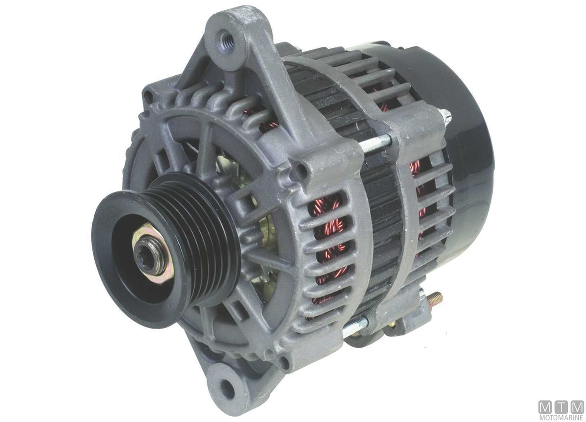 MTM alternator ref. Mercruiser/Volvo V6/V8 - original photo Motomarine Srl