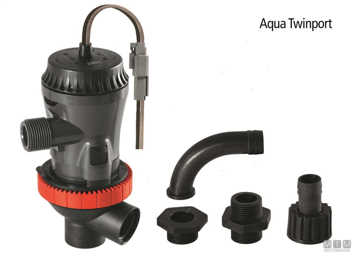 Johnson Aqua O2 aerator pump 800GPH - original photo Motomarine Srl
