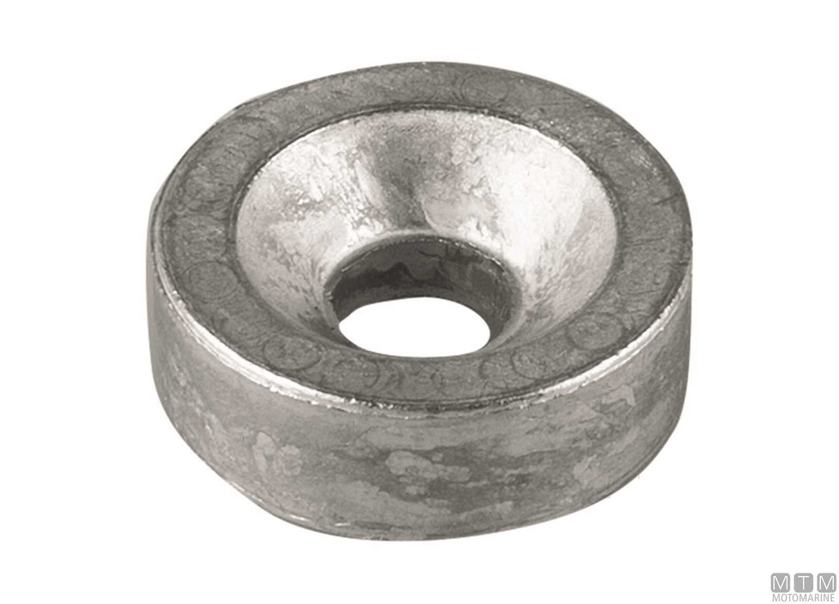 Washer anode for Tohatsu 2.5-70, aluminium - original photo Motomarine Srl