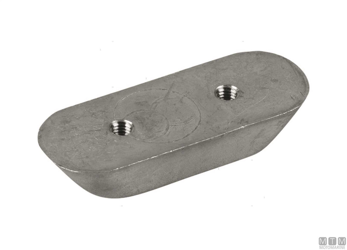 Small plate anode for Johnson/Evinrude 2/150, zinc - original photo Motomarine Srl
