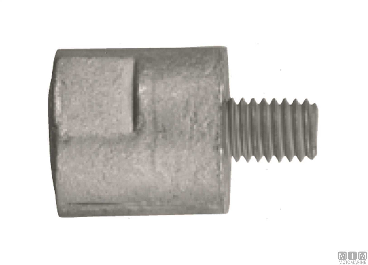 Yanmar 1GM10 bar anode, zinc - original photo Motomarine Srl