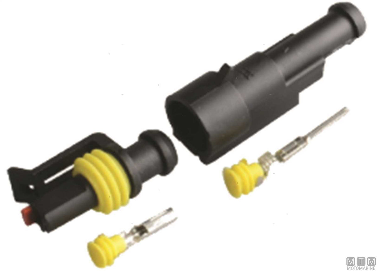 Quick connector T-Type 1-pole - original photo Motomarine Srl