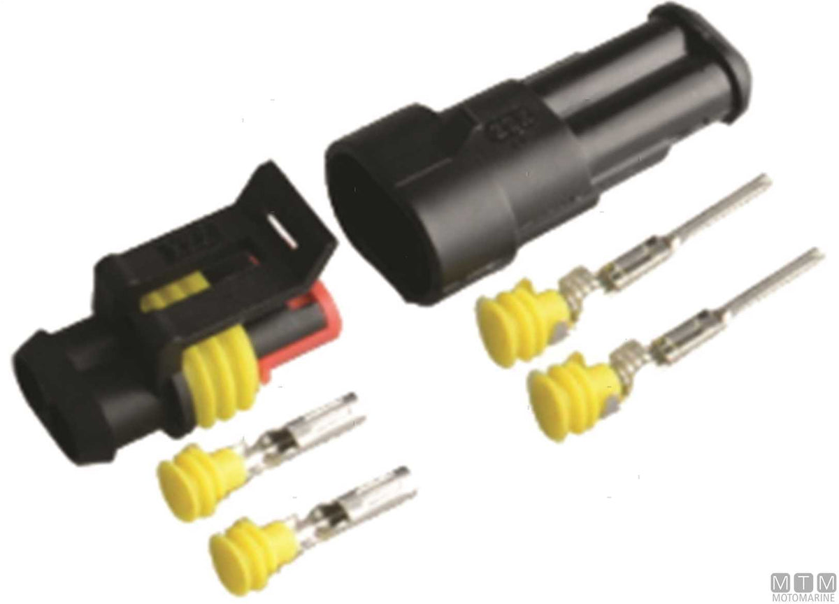 Quick connector T-Type 4-pole - original photo Motomarine Srl
