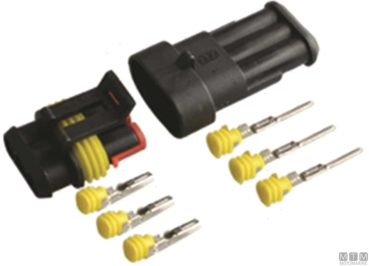 Quick connector T-Type 4-pole - original photo Motomarine Srl