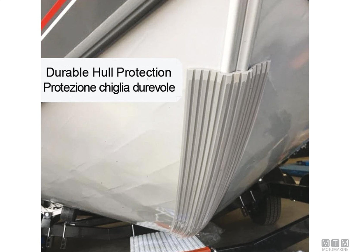 Gator KeelShield keel guard 6' white L1.83 m - original photo Motomarine Srl