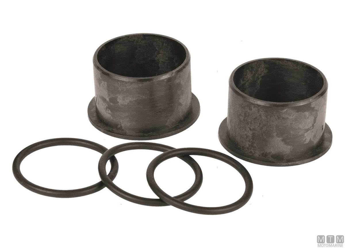 Bushing kit for rudder tube head Ø40 mm - original photo Motomarine Srl