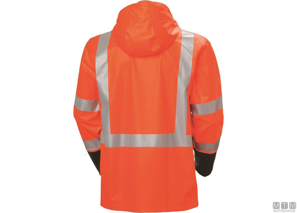 Jacket H/H WW rainwear Addvis 269 Hi-Vis orange M - original photo Motomarine Srl