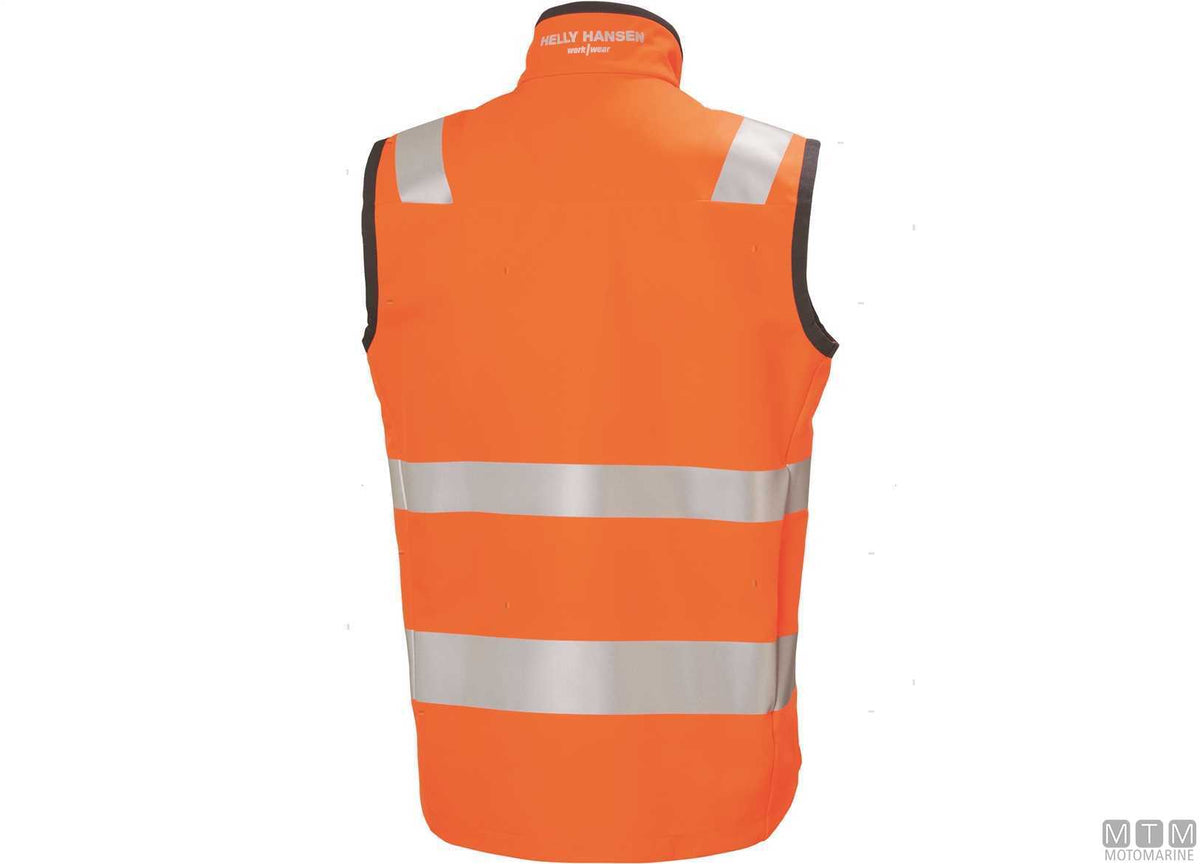 Technical vest H/H WW Alna 4X 269 Hi-Vis orange L - original photo Motomarine Srl