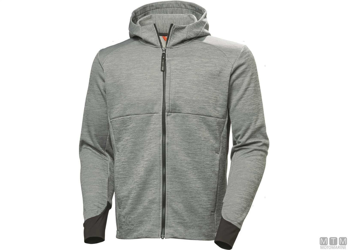 H/H WW Tech Midlayer Hooded Jacket 930 grey L - original photo Motomarine Srl