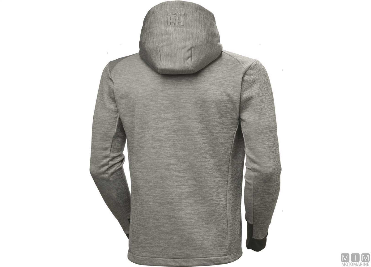 H/H WW Tech Midlayer Hooded Jacket 930 grey 2XL - original photo Motomarine Srl