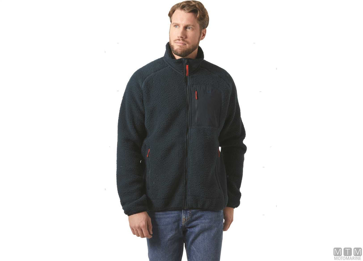 H/H Panorama fleece jacket 597 navy blue 2XL - original photo Motomarine Srl