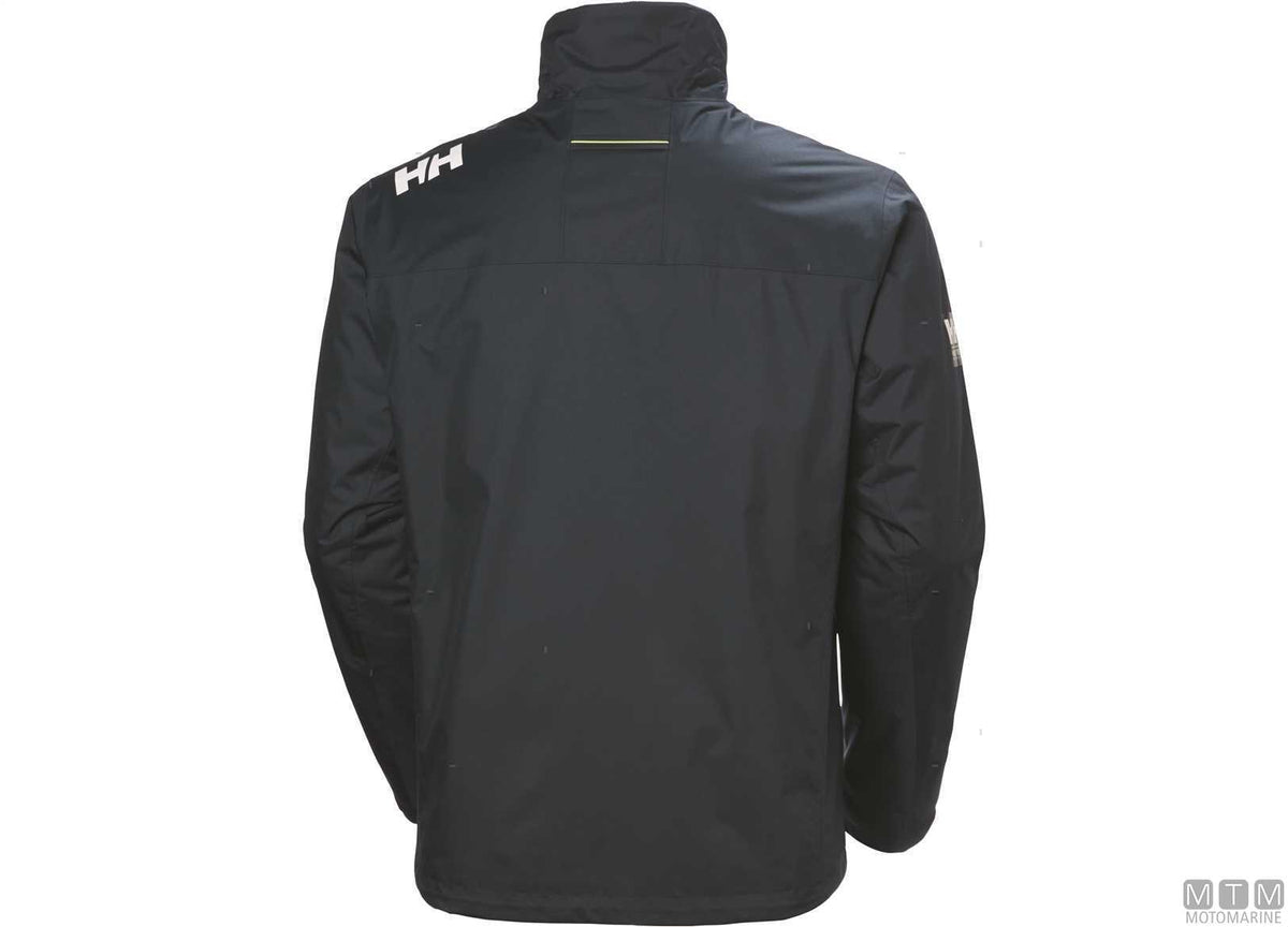 H/H Crew fleece jacket with hood 990 black L - original photo Motomarine Srl