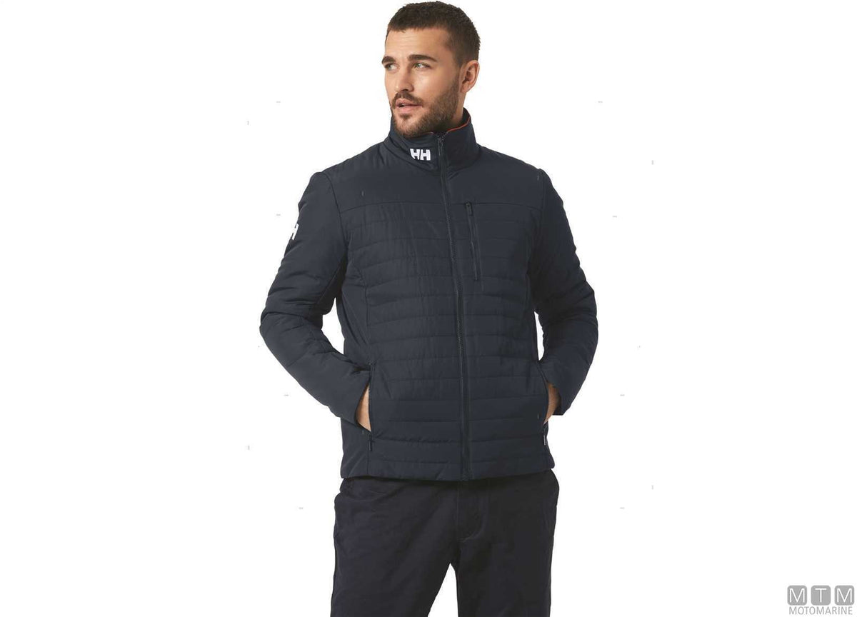 H/H Crew Insulator 2.0 Jacket 597 Navy S - original photo Motomarine Srl